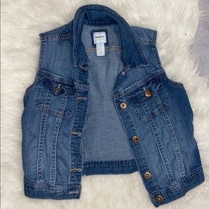 Cute Jean Vest